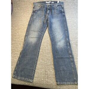 Mens Wrangler Retro Slim Straight Blue Jeans 38 x 36 True To Size 88MWZDK Cowboy
